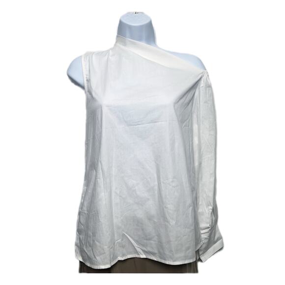 Commense Asymmetrical One Sleeve Off Shoulder Top/XS - Picture 2 of 7